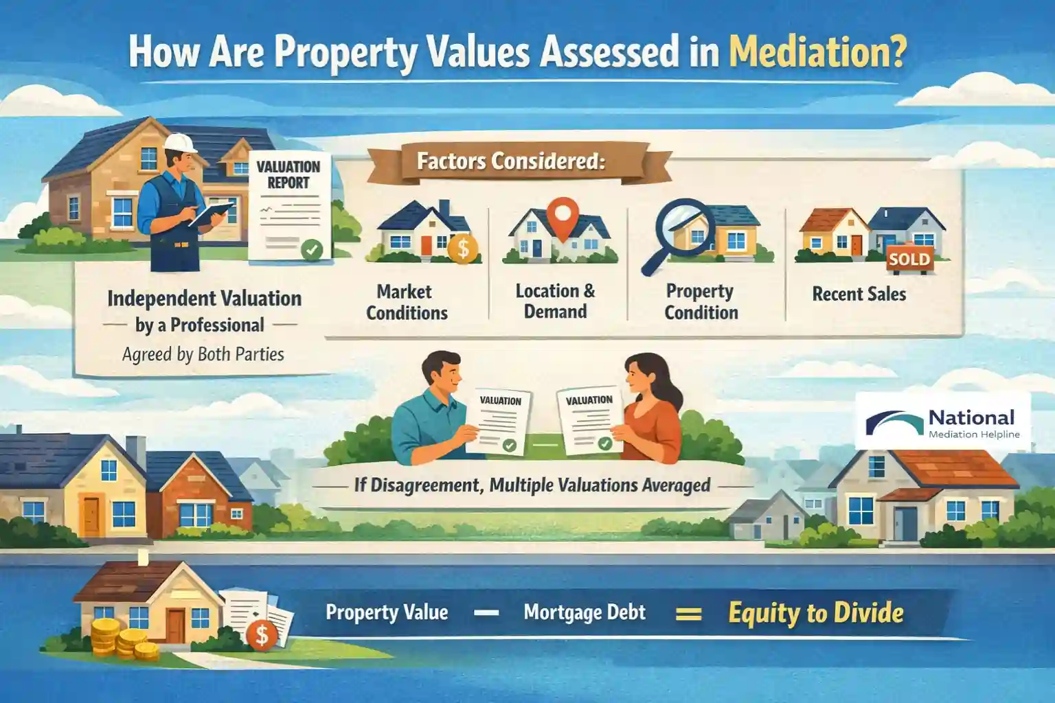 How Are Property Values Assessed in Mediation High Wycombe?